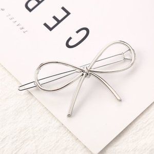 Bow Tie Geometric Hair Pin